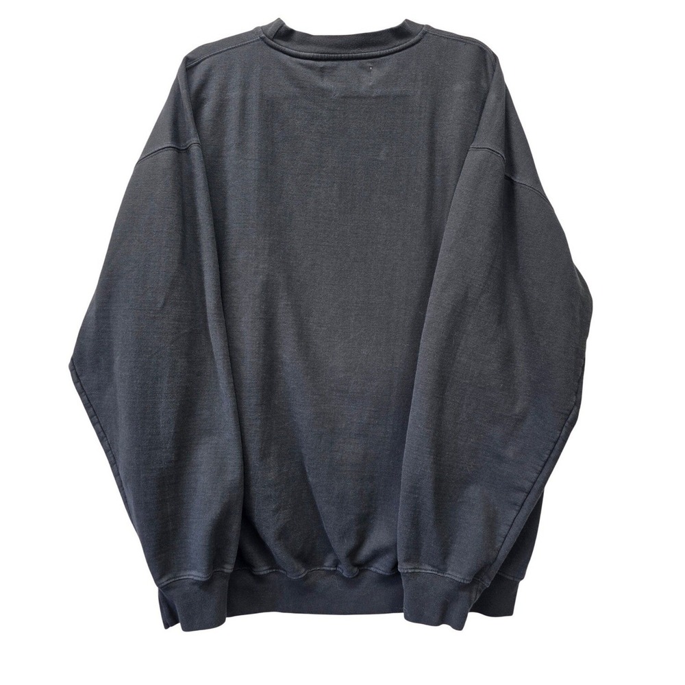Copper Canyon Mens 2XLT Tall Black Crewneck Sweatshirt Cotton Blend Pullover - Picture 2 of 6